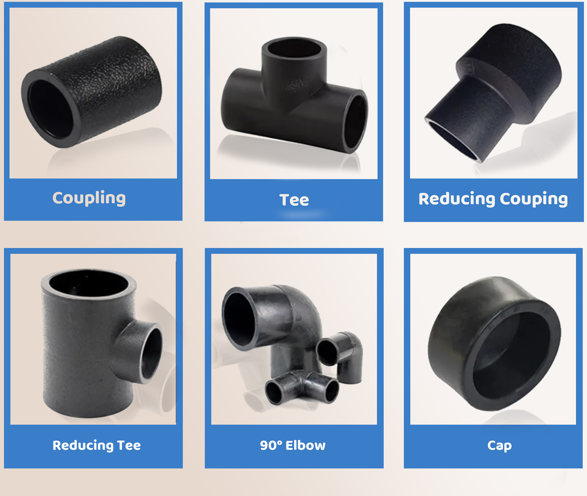 the necessary accessories of GEOGRO's hdpepipe